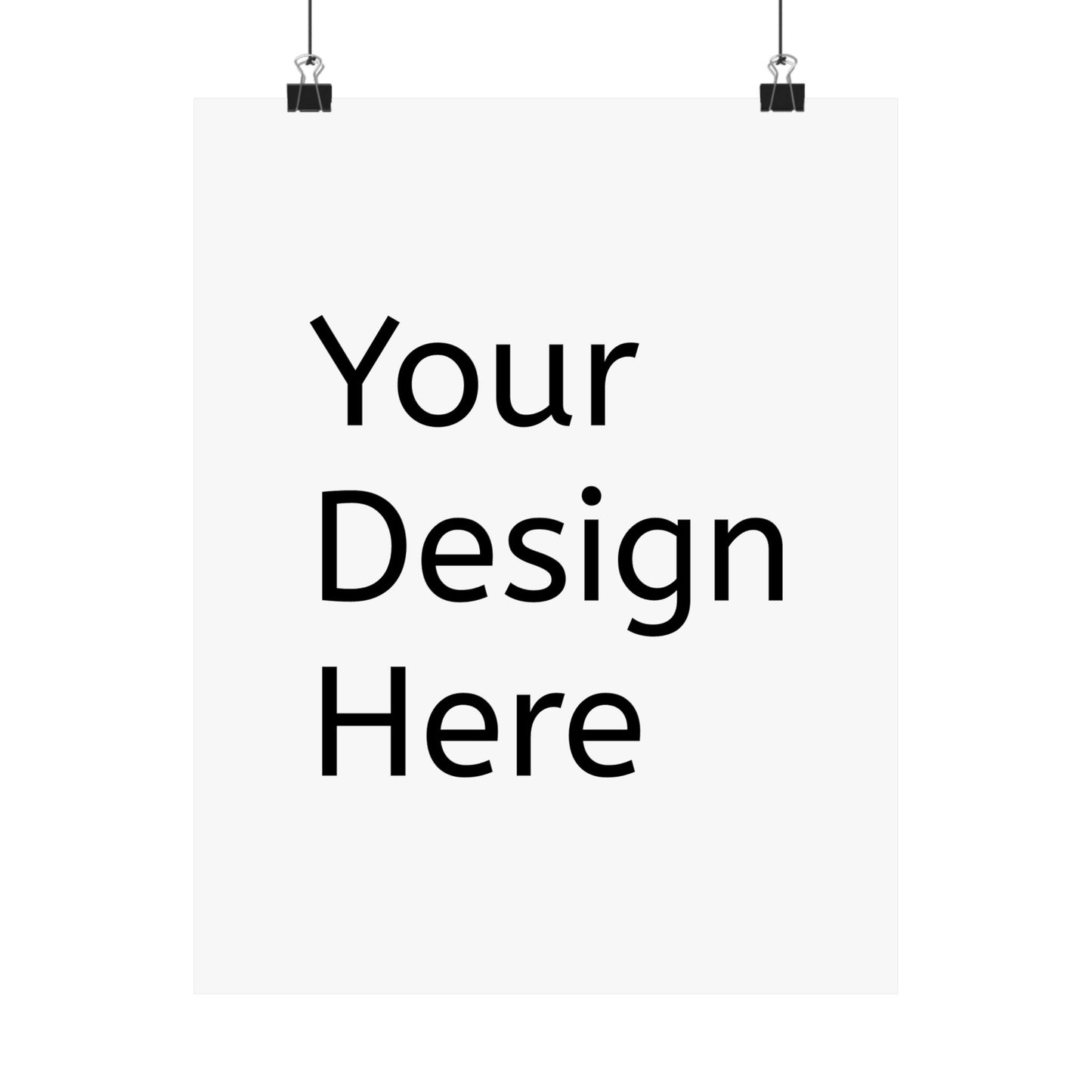 Matte Vertical Posters