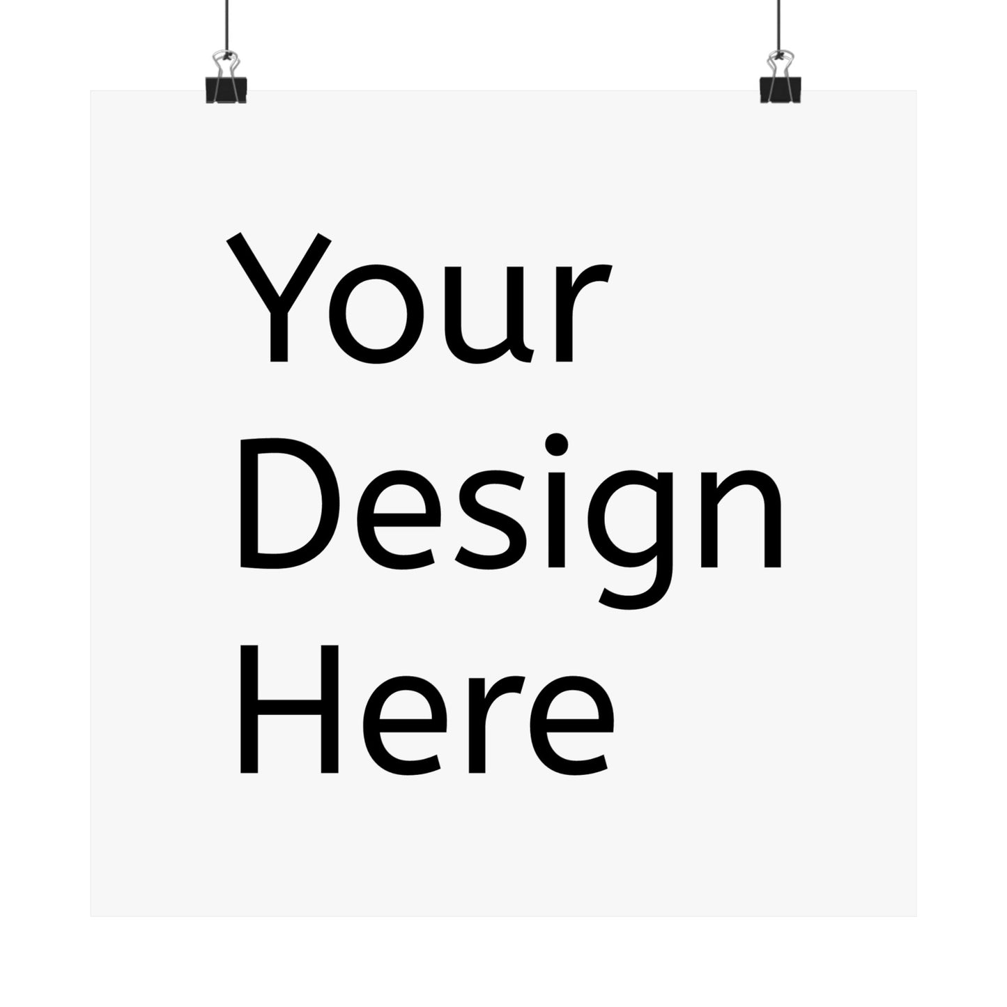Matte Vertical Posters