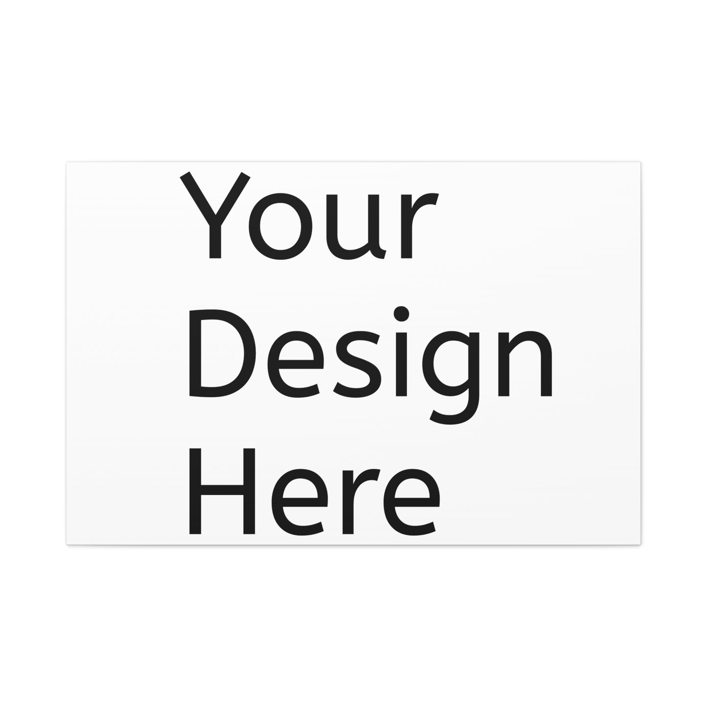 Custom Matte Canvas Wall Art, Personalized Home Decor, Gift for Friends, Custom Design Canvas, Wall Art for Living Room, Unique Art Prints