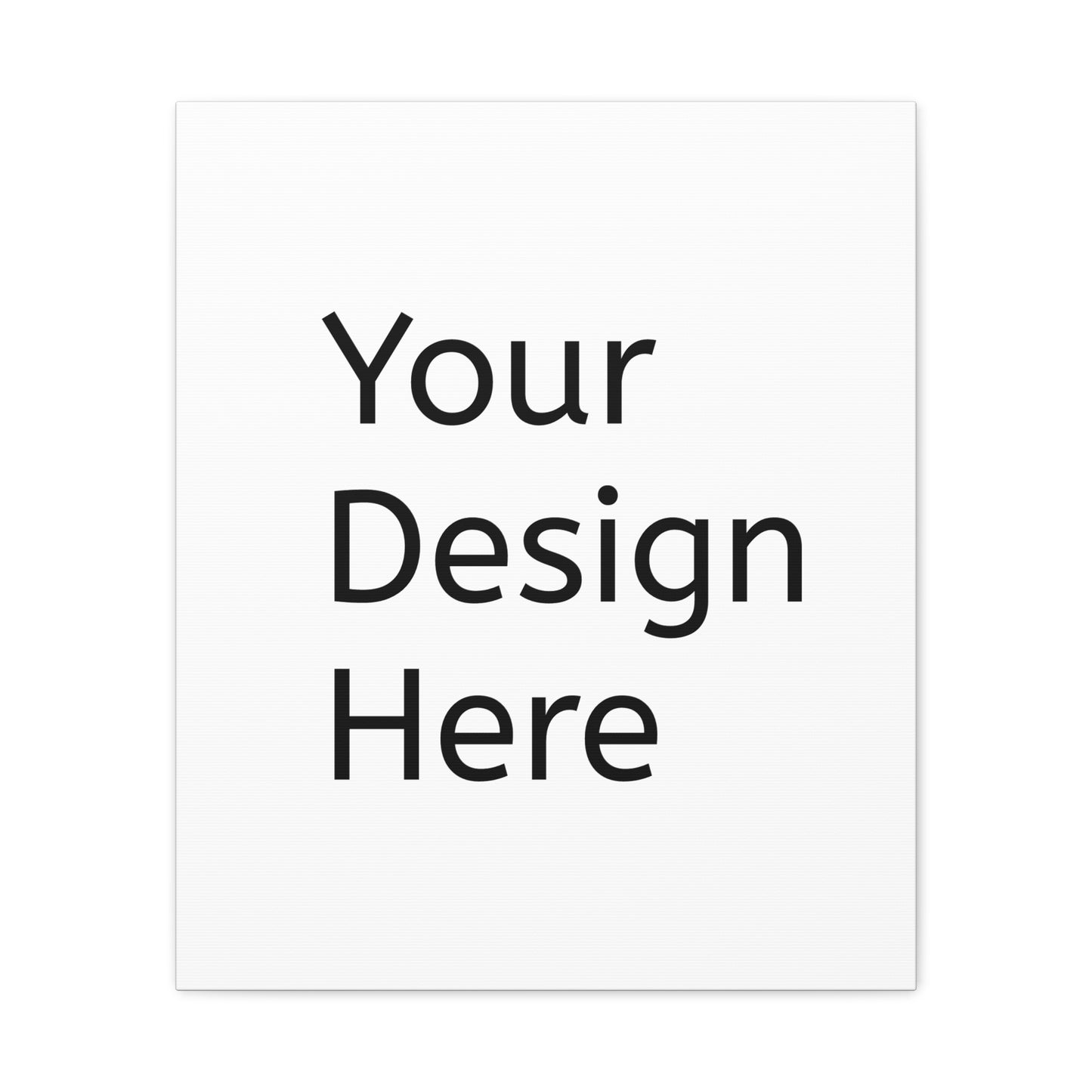 Custom Matte Canvas Wall Art, Personalized Home Decor, Gift for Friends, Custom Design Canvas, Wall Art for Living Room, Unique Art Prints