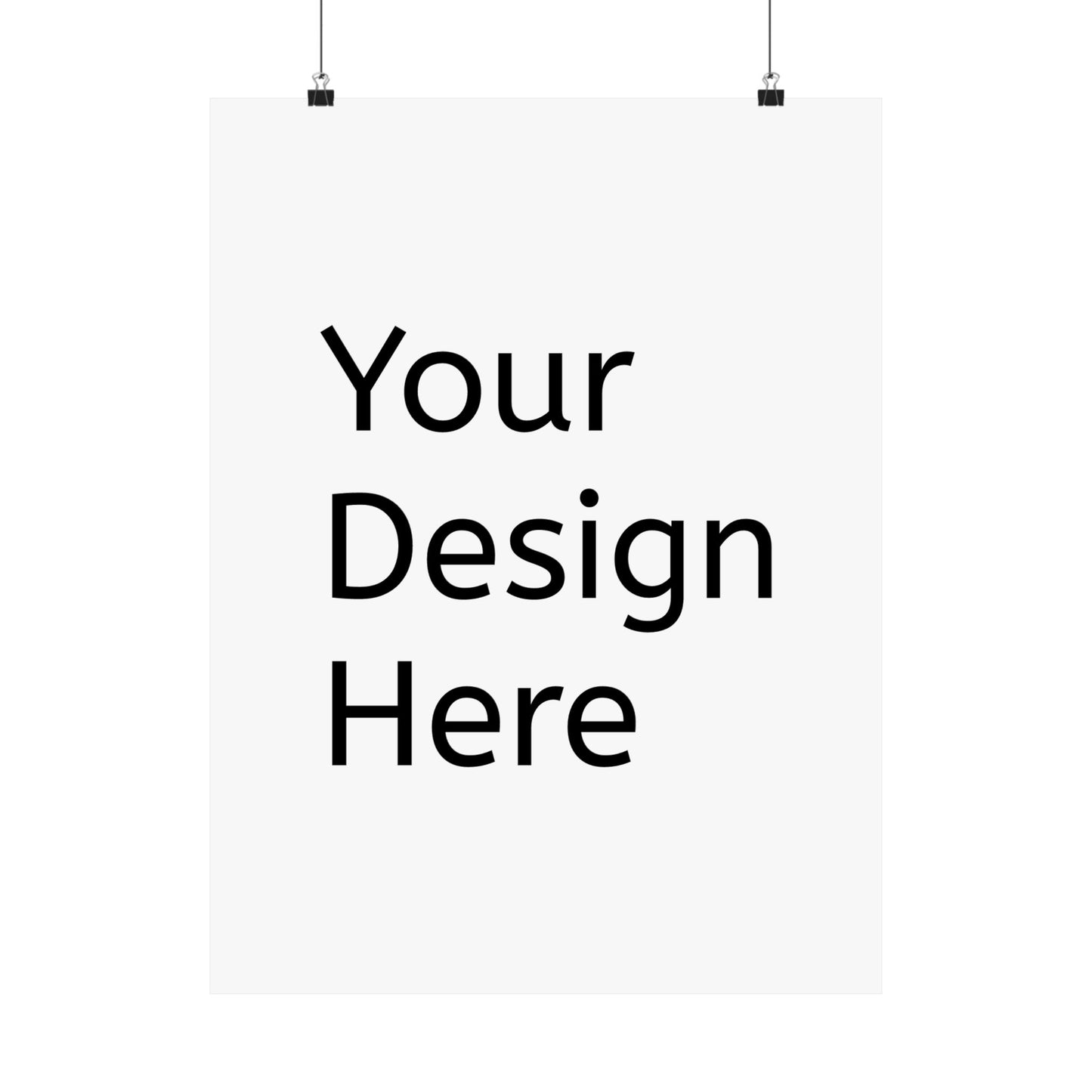 Matte Vertical Posters