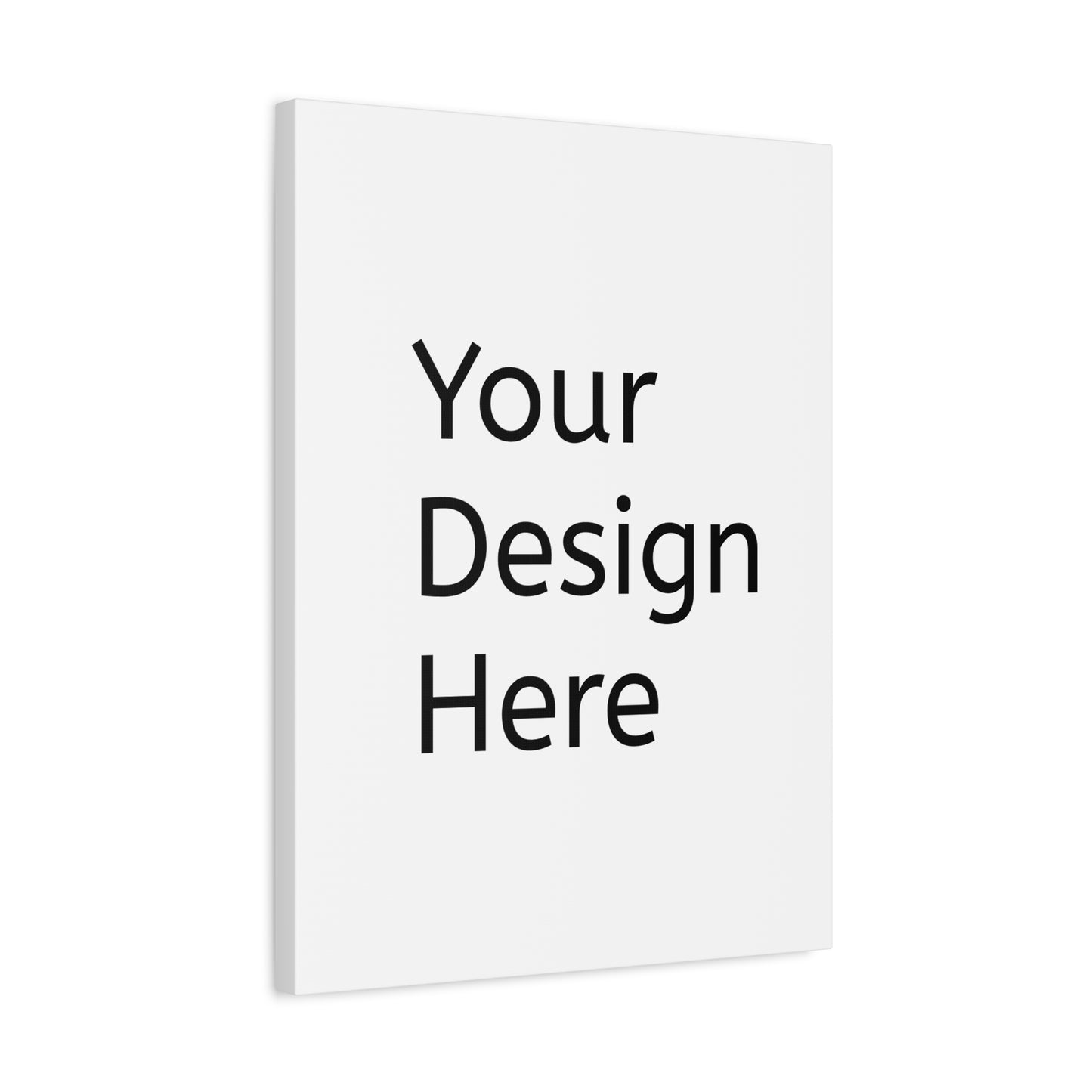 Custom Matte Canvas Wall Art, Personalized Home Decor, Gift for Friends, Custom Design Canvas, Wall Art for Living Room, Unique Art Prints