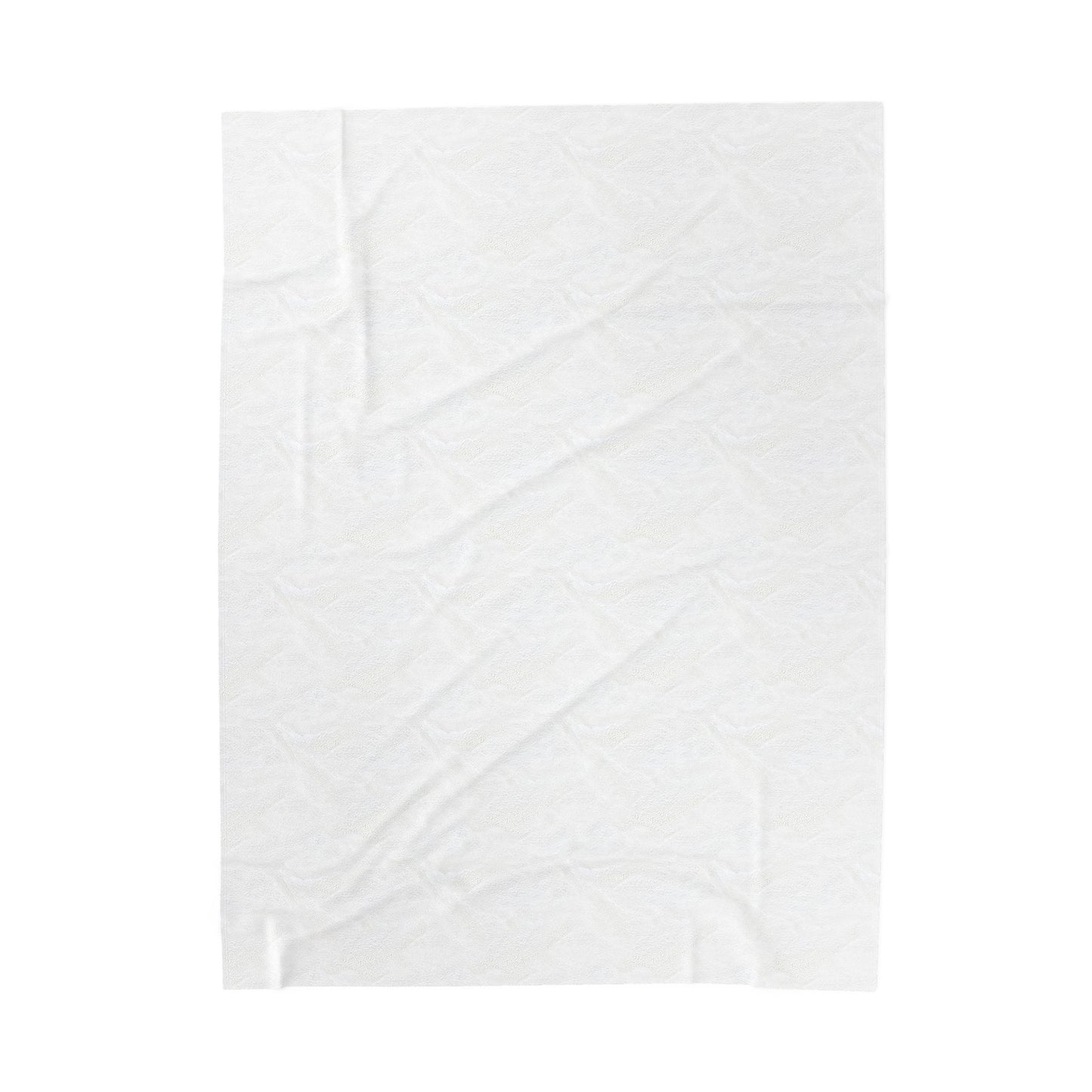 Personalizable Velveteen Plush Blanket