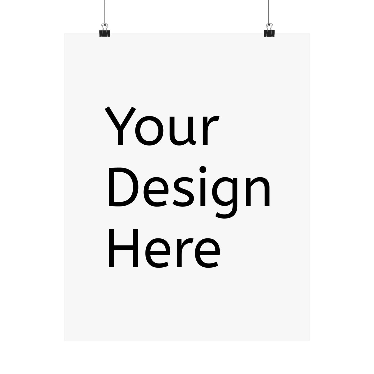 Matte Vertical Posters