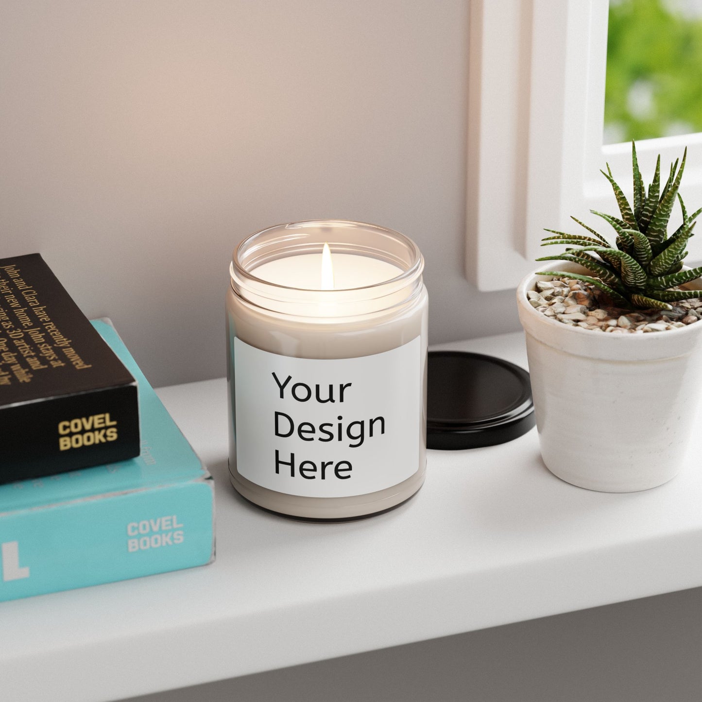 Custom Scented Soy Candle, Aromatherapy Gift, Home Decor, Birthday Present, Eco-Friendly Candle, Personalized Candle, Relaxation