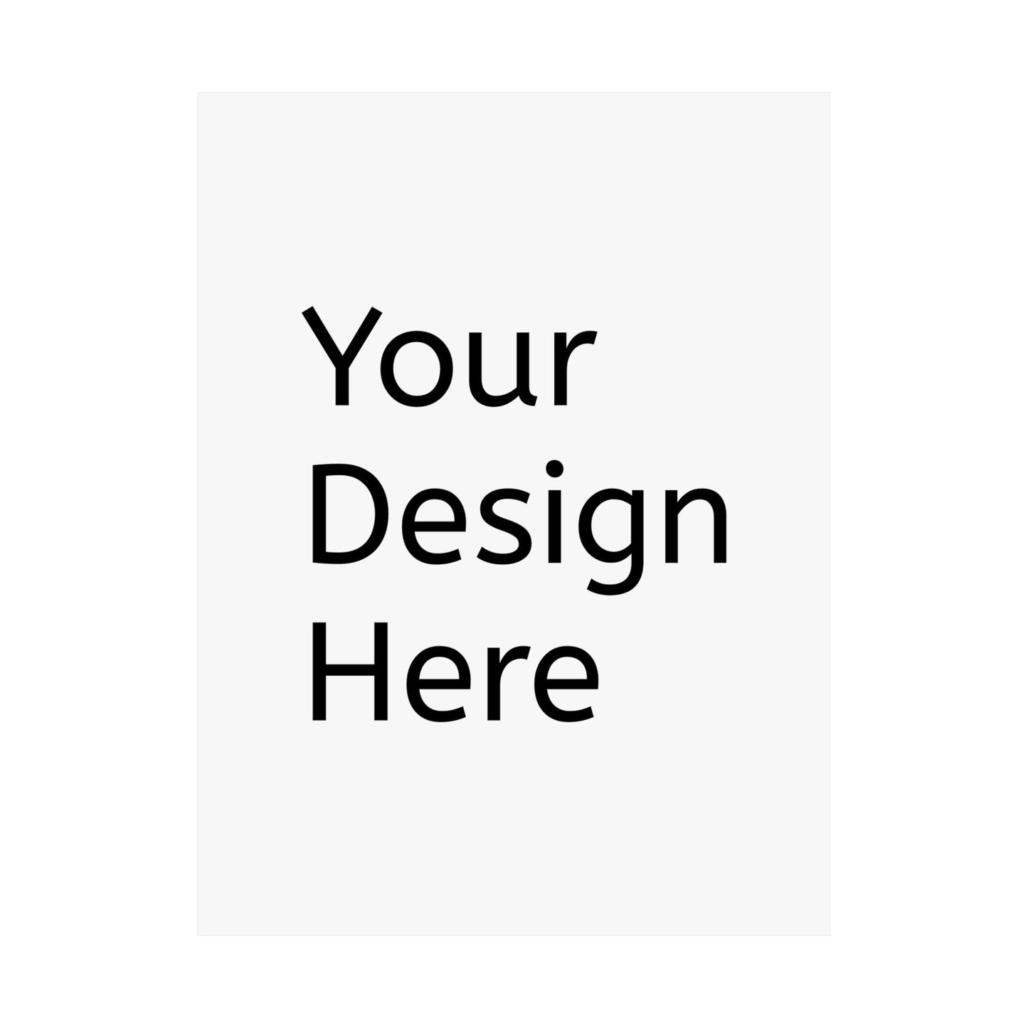 Matte Vertical Posters