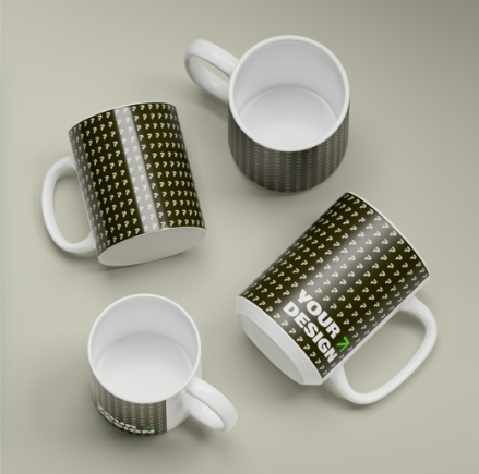 Customizable Ceramic Mug, Personalized Coffee Cup, Unique Gift for Coffee Lovers, Ideal for Birthdays, Holidays, and Special Occasions