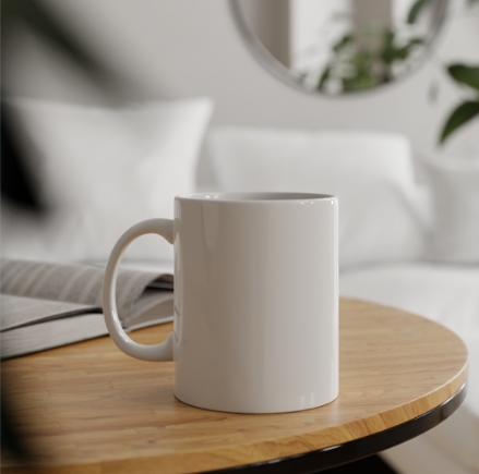 Customizable Ceramic Mug, Personalized Coffee Cup, Unique Gift for Coffee Lovers, Ideal for Birthdays, Holidays, and Special Occasions