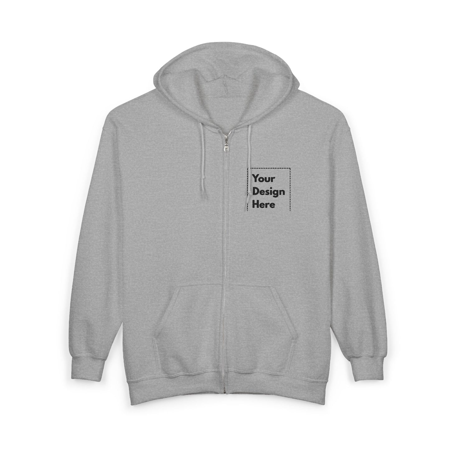 Personalized Unisex Heavy Blend Full Zip Hooded Sweatshirt