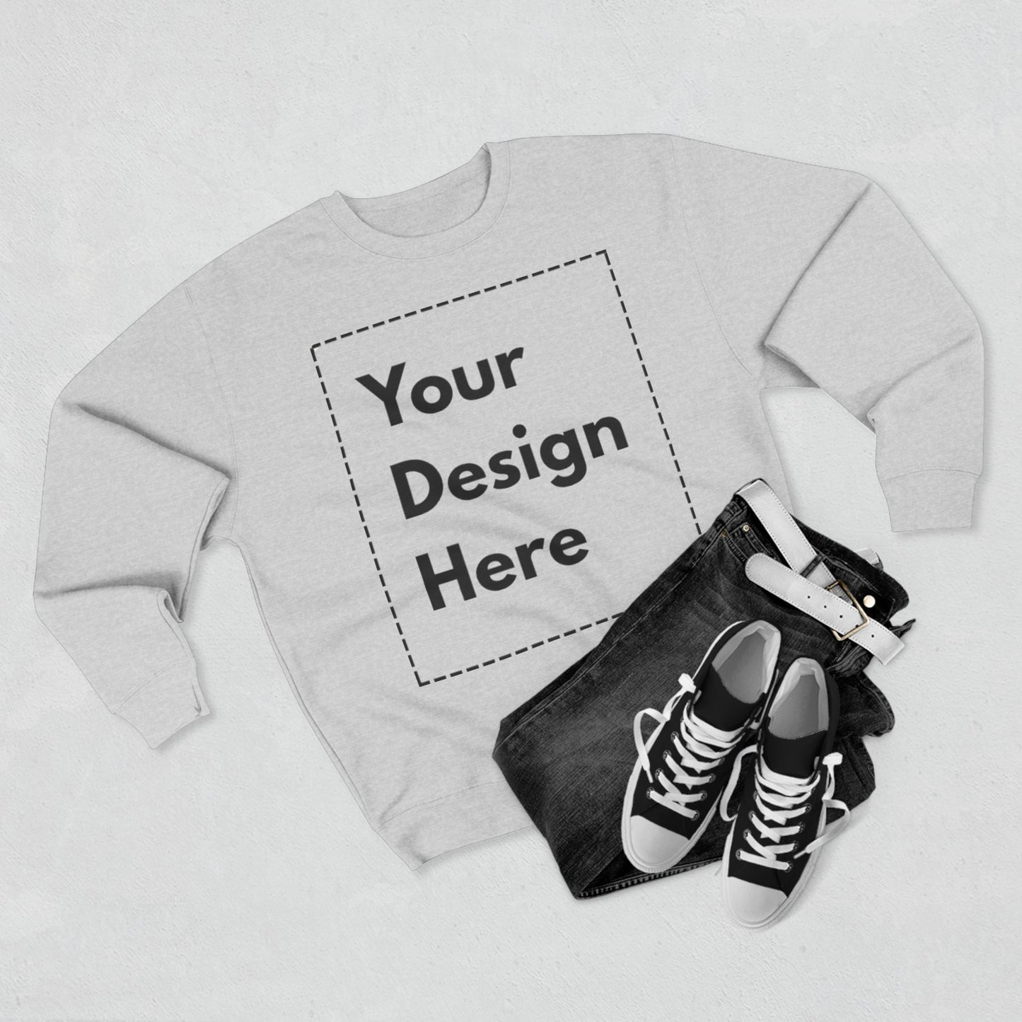 Customizable Unisex Crewneck Sweatshirt, Cozy Gift, Casual Wear, Unique Design, Personalized Apparel, Everyday Comfort