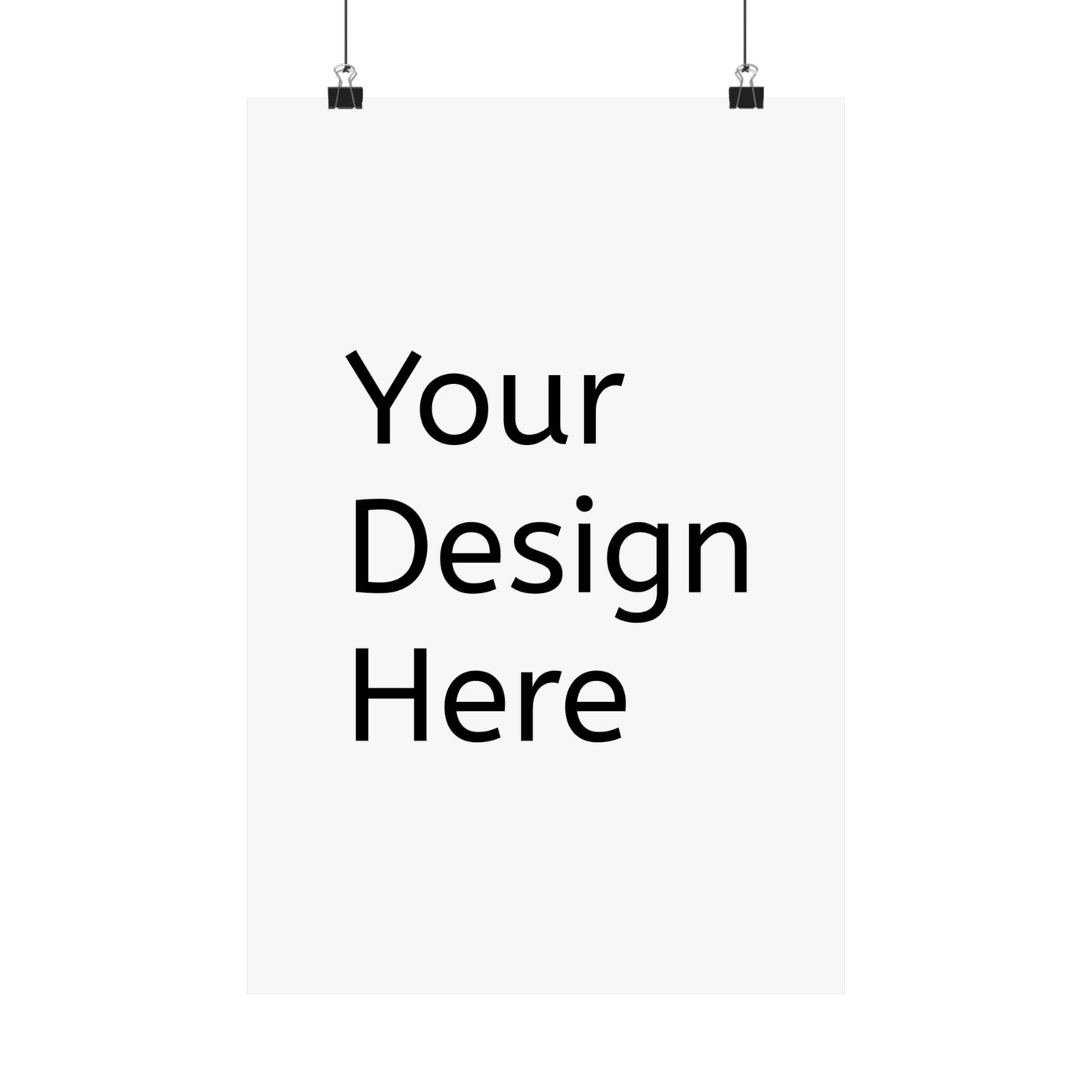 Matte Vertical Posters