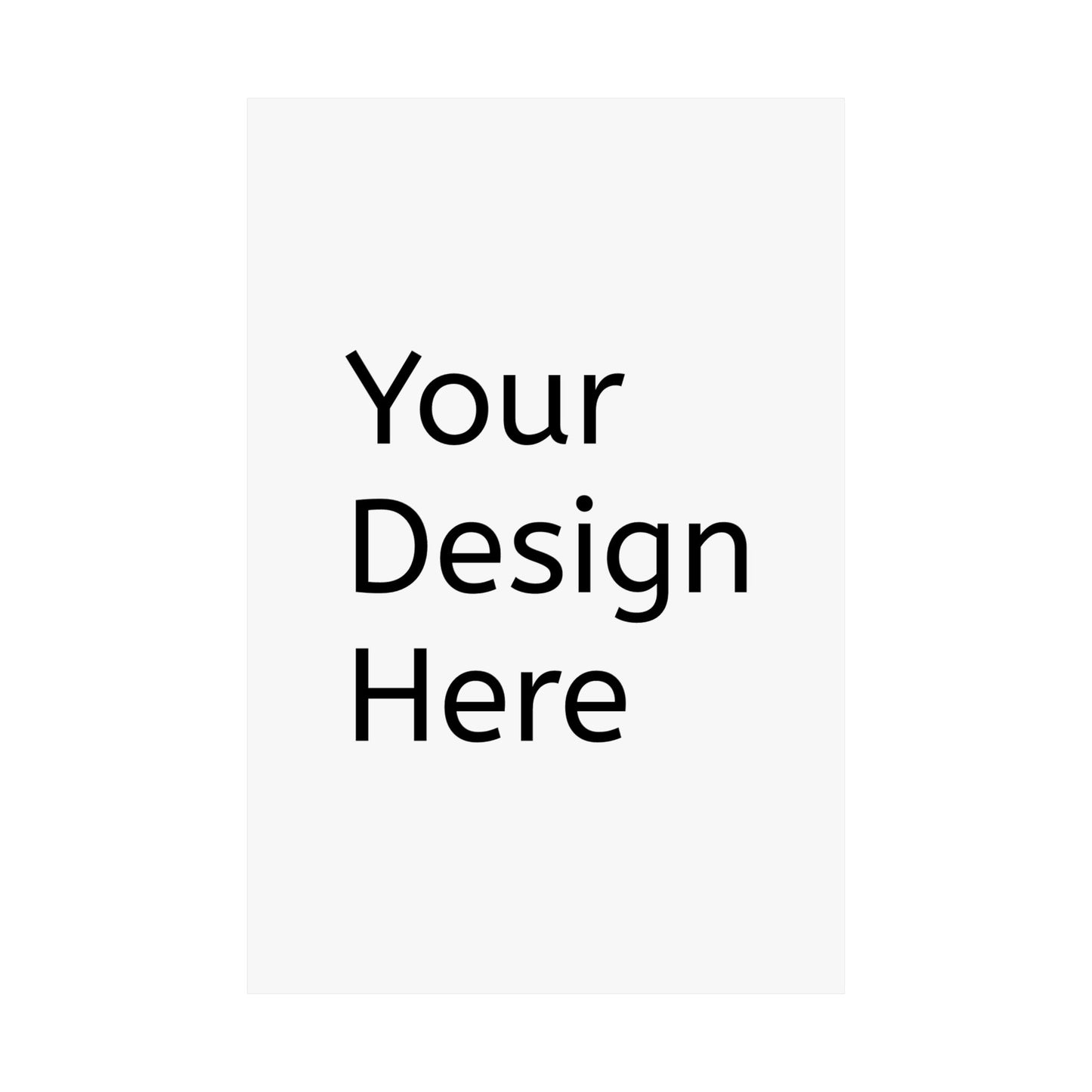 Matte Vertical Posters