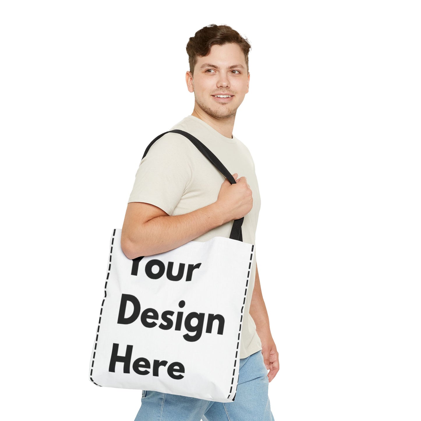Personalized Custom Tote Bag – Create Your Design, Eco-Friendly Shopping Bag, Perfect Gift for Friends, Stylish Carryall