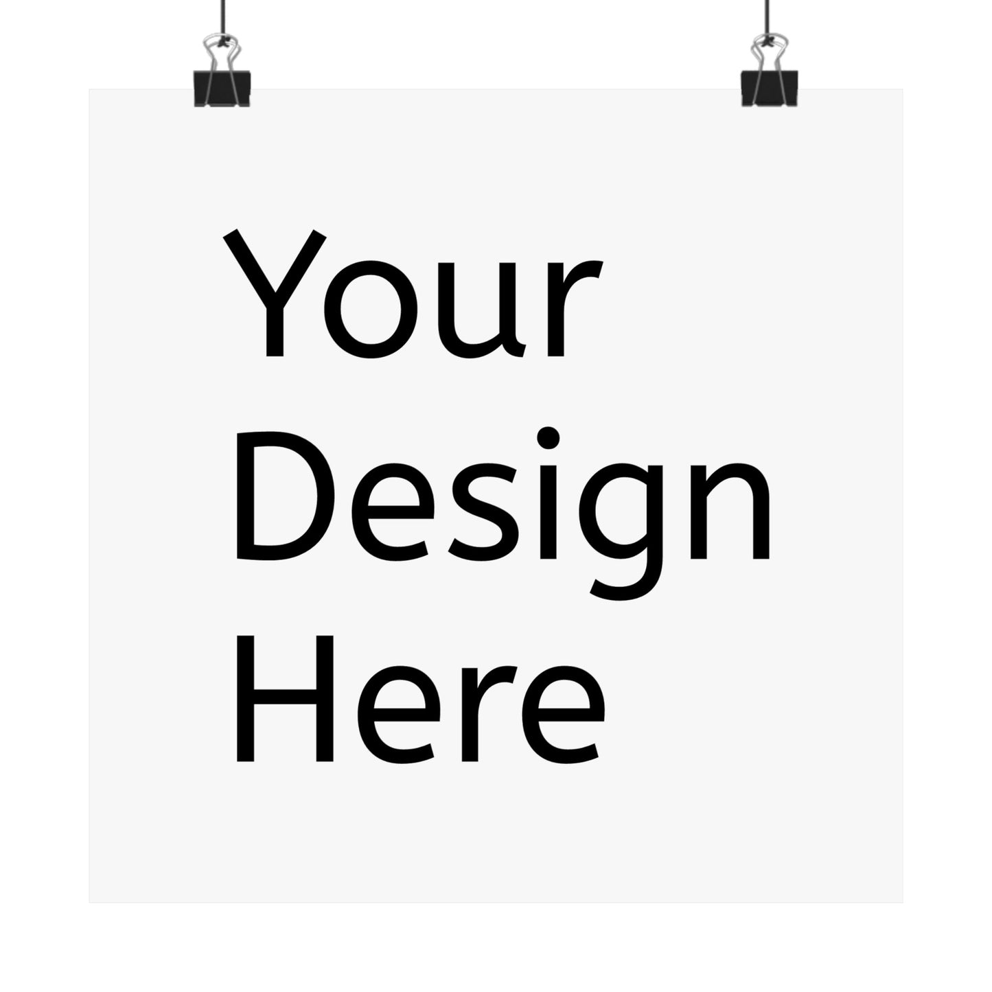 Matte Vertical Posters