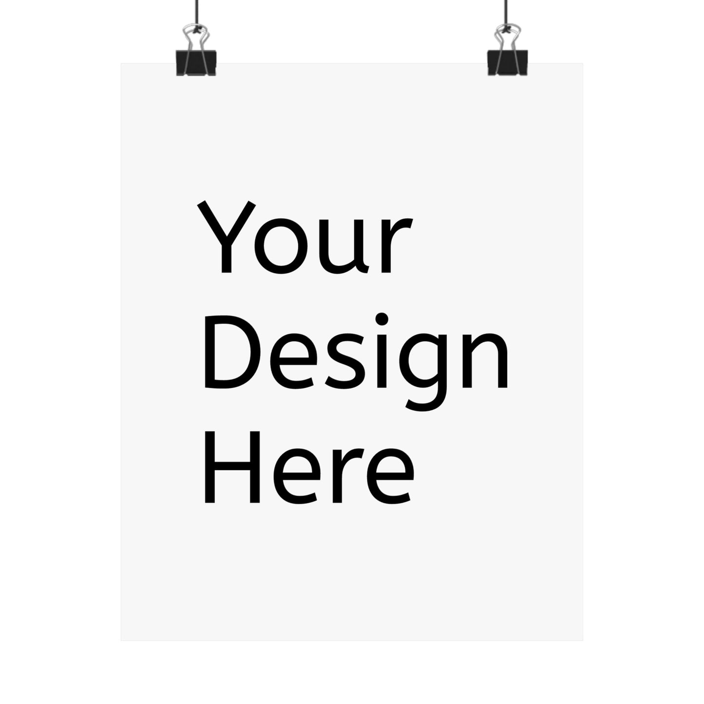 Matte Vertical Posters