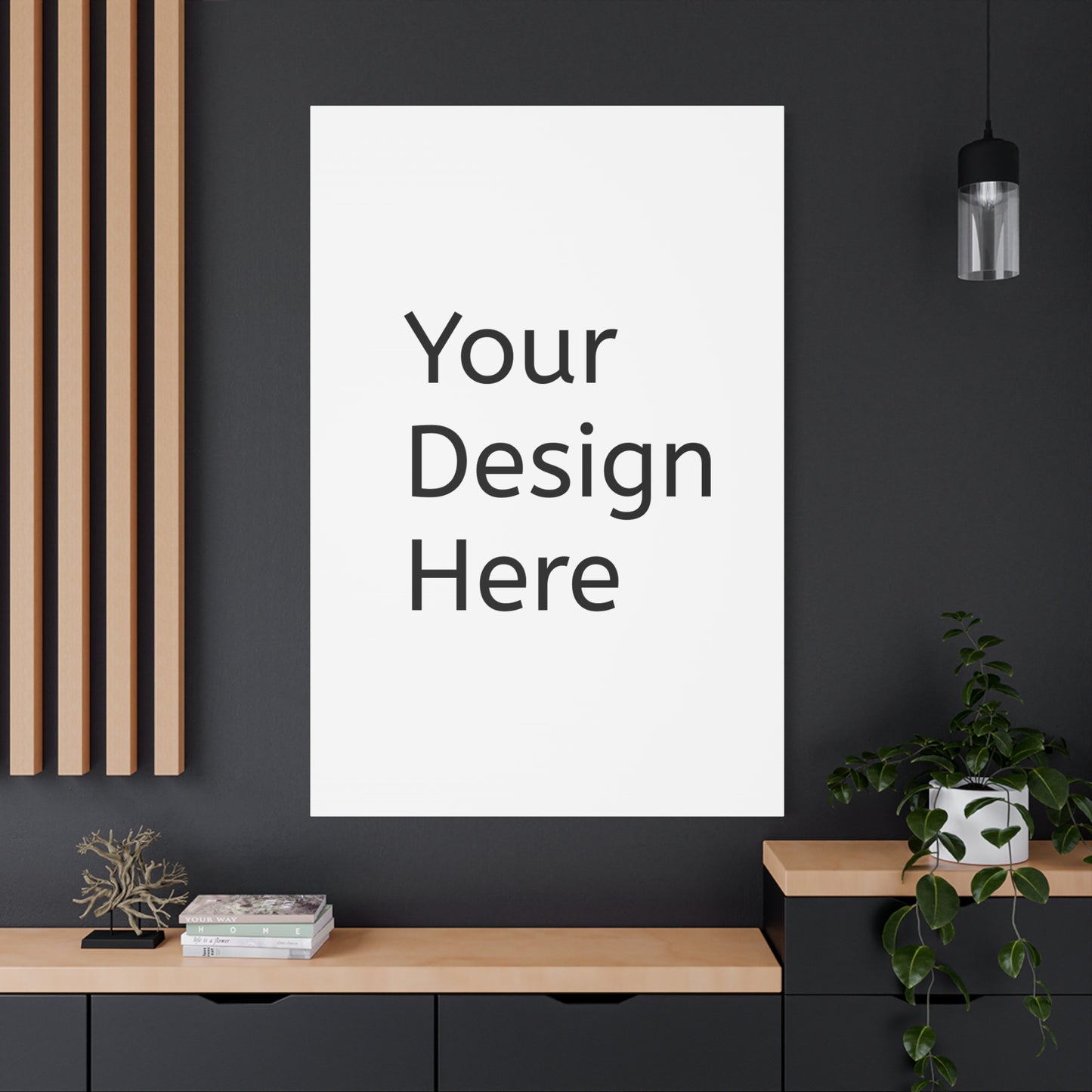 Custom Matte Canvas Wall Art, Personalized Home Decor, Gift for Friends, Custom Design Canvas, Wall Art for Living Room, Unique Art Prints