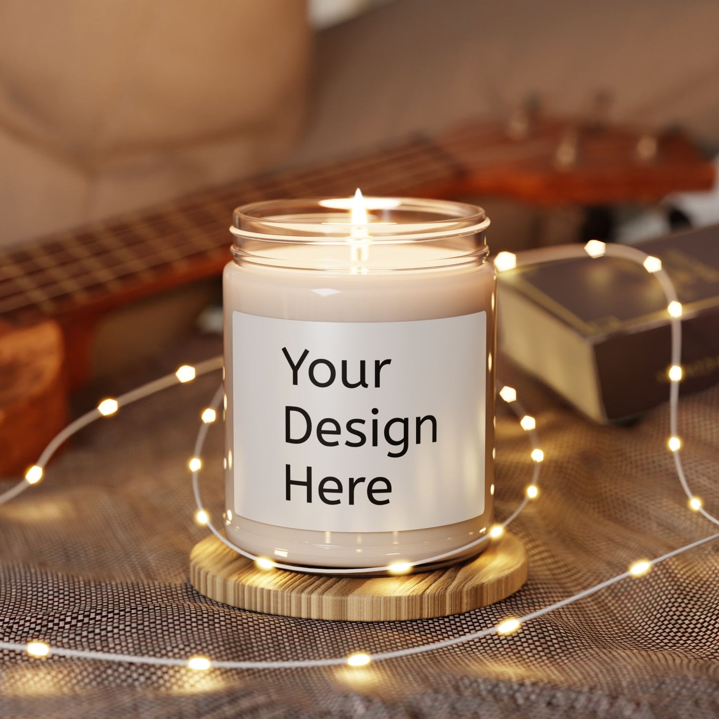 Custom Scented Soy Candle, Aromatherapy Gift, Home Decor, Birthday Present, Eco-Friendly Candle, Personalized Candle, Relaxation