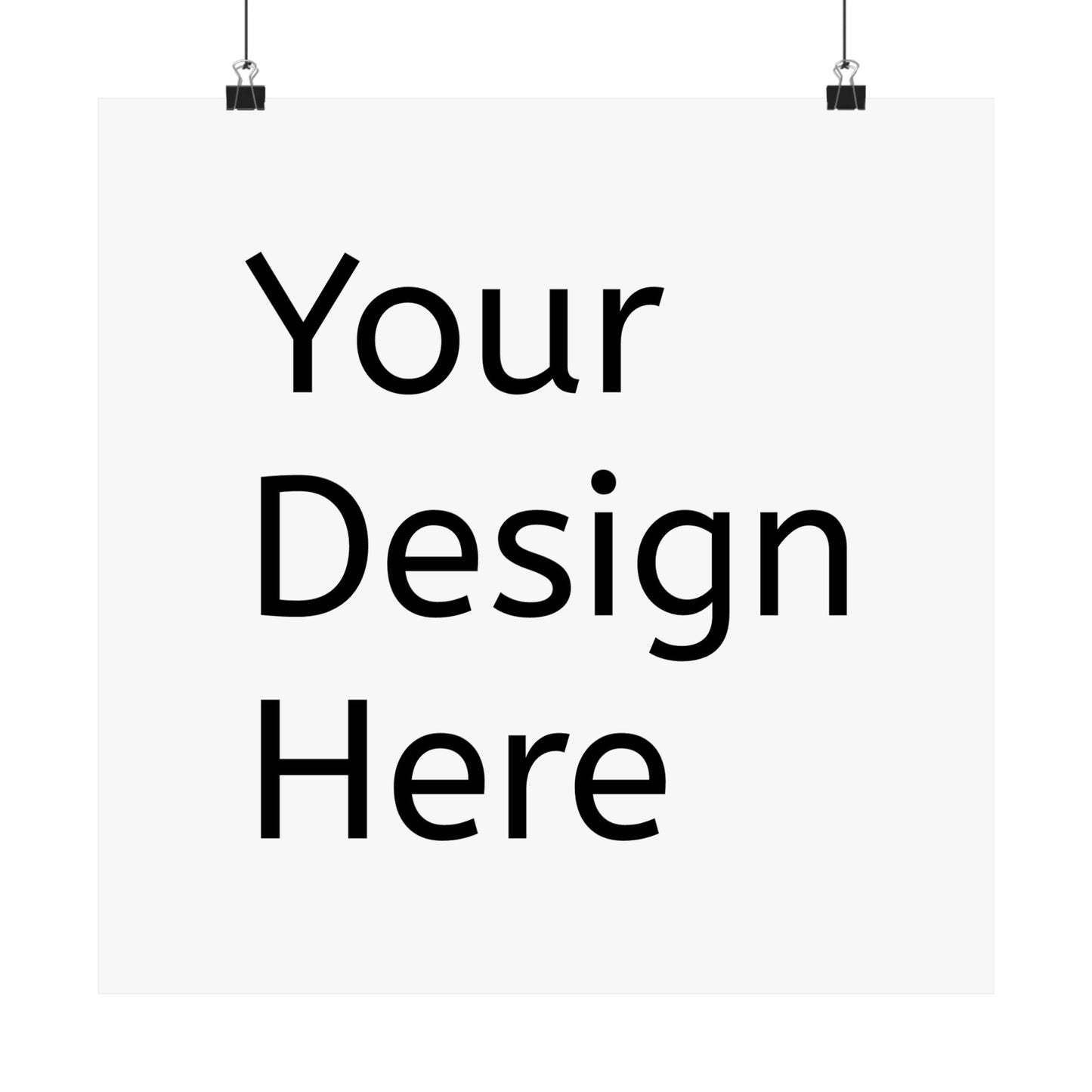 Matte Vertical Posters