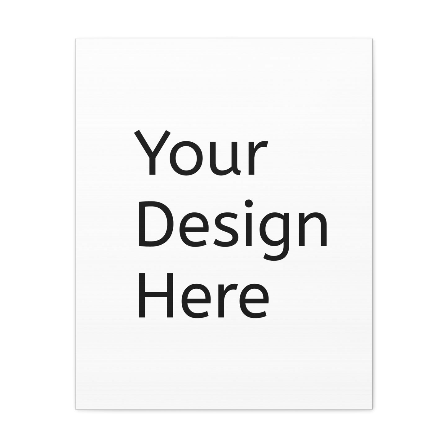 Custom Matte Canvas Wall Art, Personalized Home Decor, Gift for Friends, Custom Design Canvas, Wall Art for Living Room, Unique Art Prints