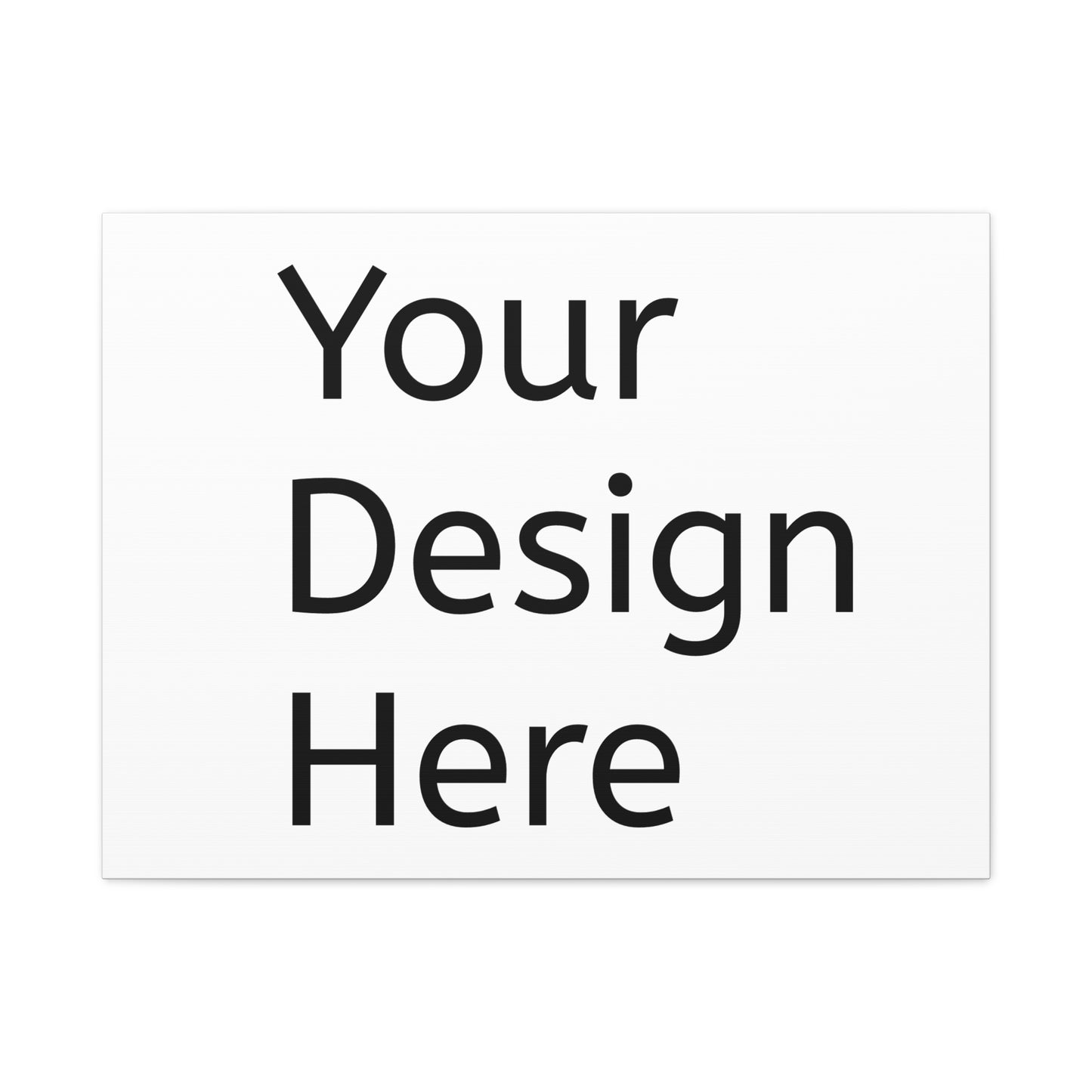 Custom Matte Canvas Wall Art, Personalized Home Decor, Gift for Friends, Custom Design Canvas, Wall Art for Living Room, Unique Art Prints