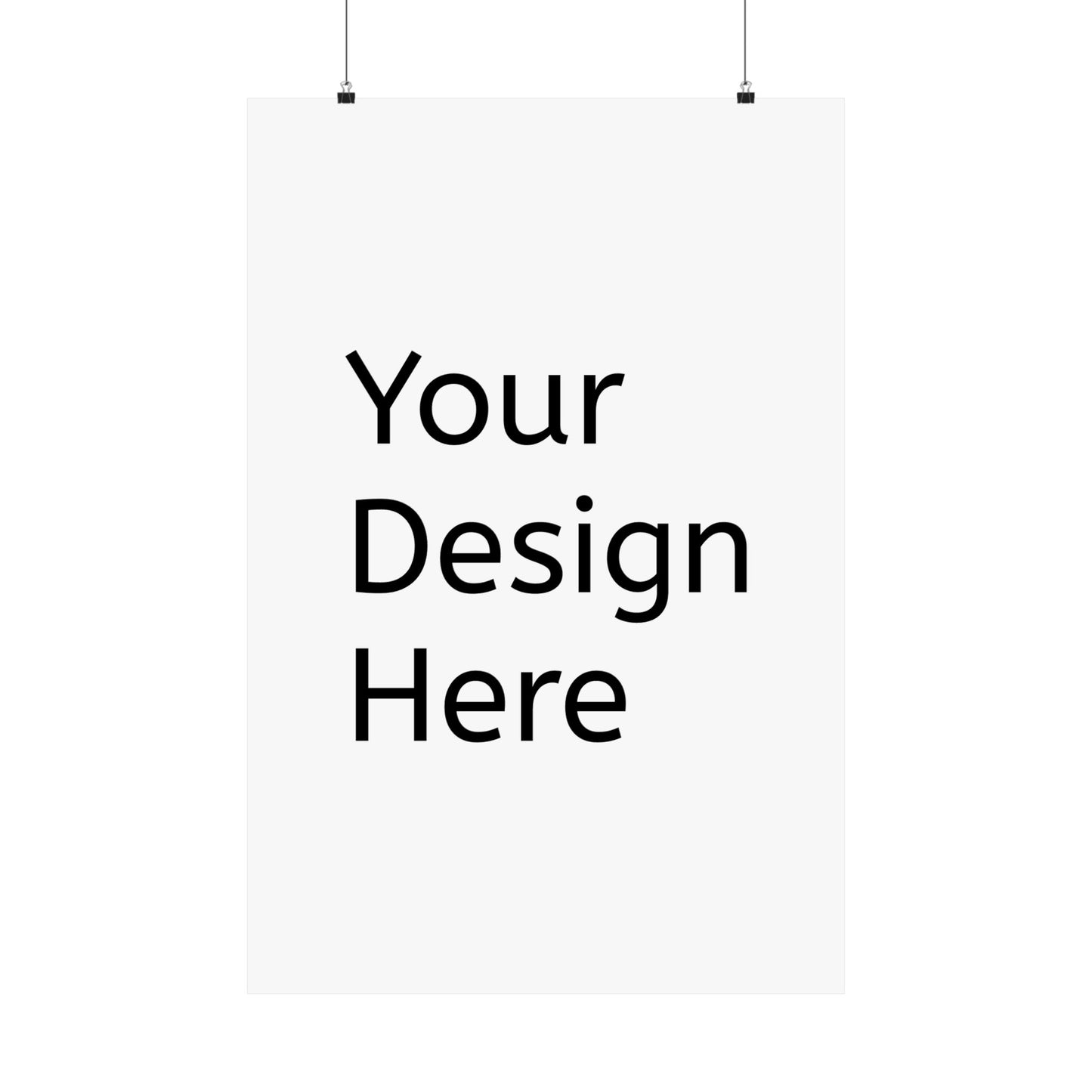 Matte Vertical Posters