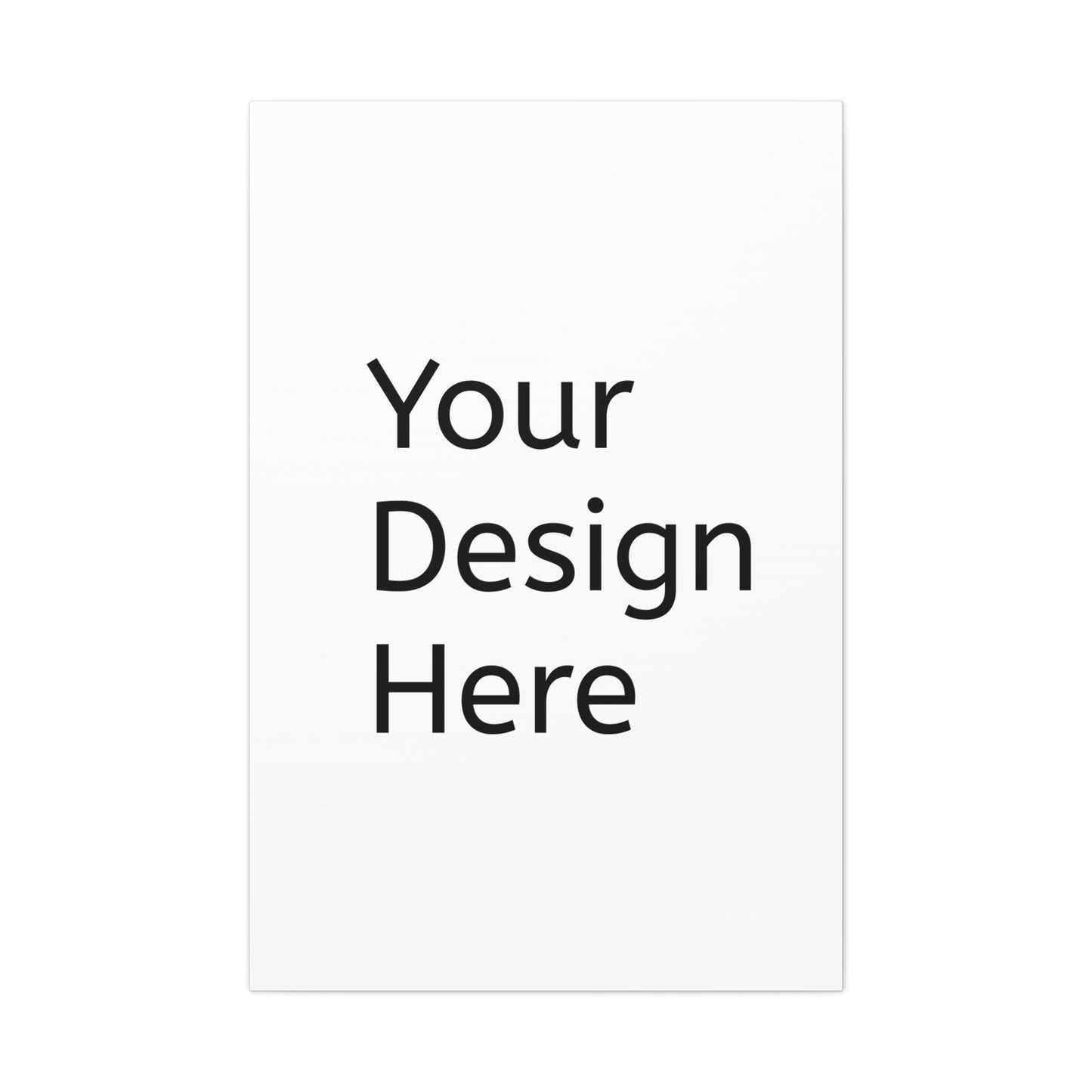 Custom Matte Canvas Wall Art, Personalized Home Decor, Gift for Friends, Custom Design Canvas, Wall Art for Living Room, Unique Art Prints