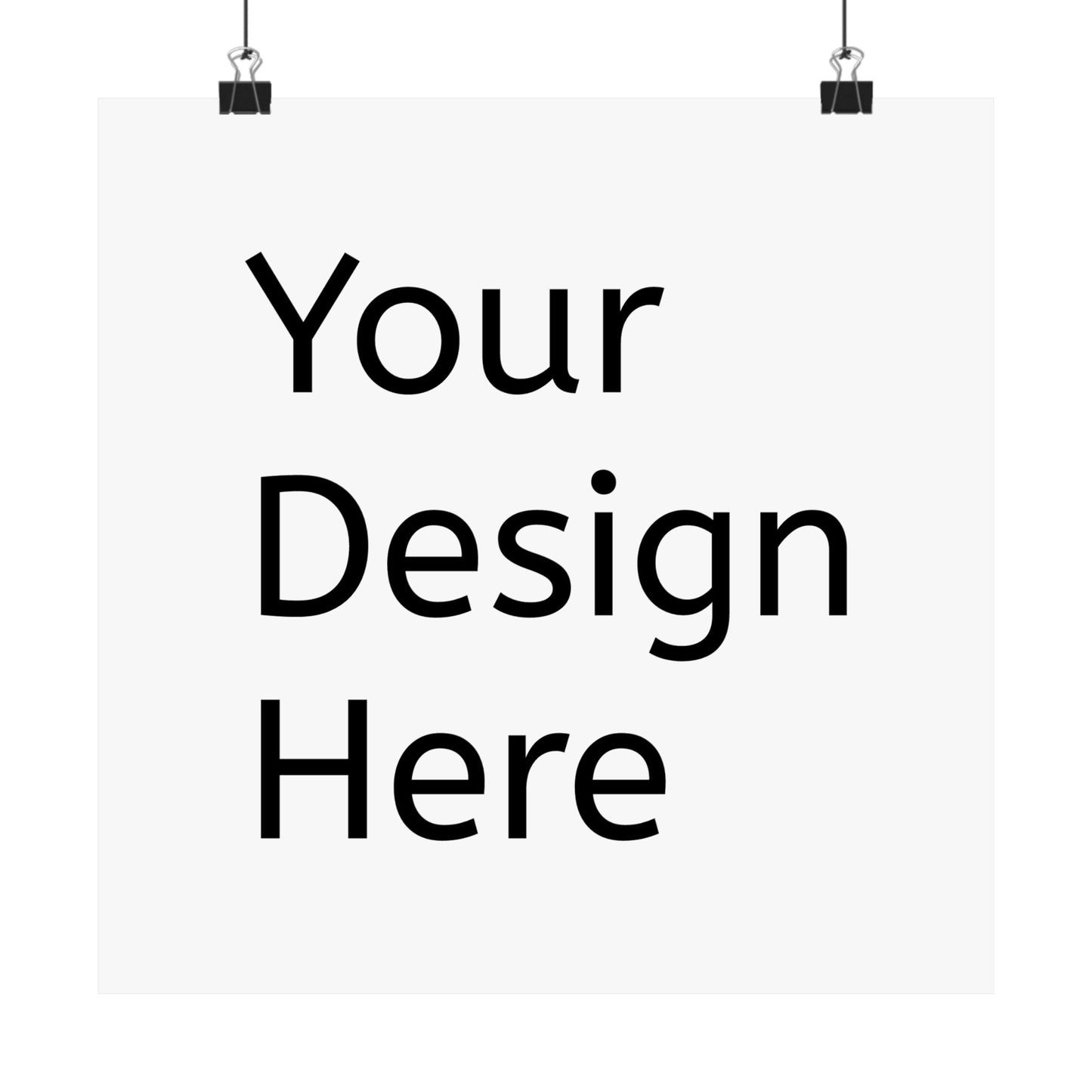 Matte Vertical Posters