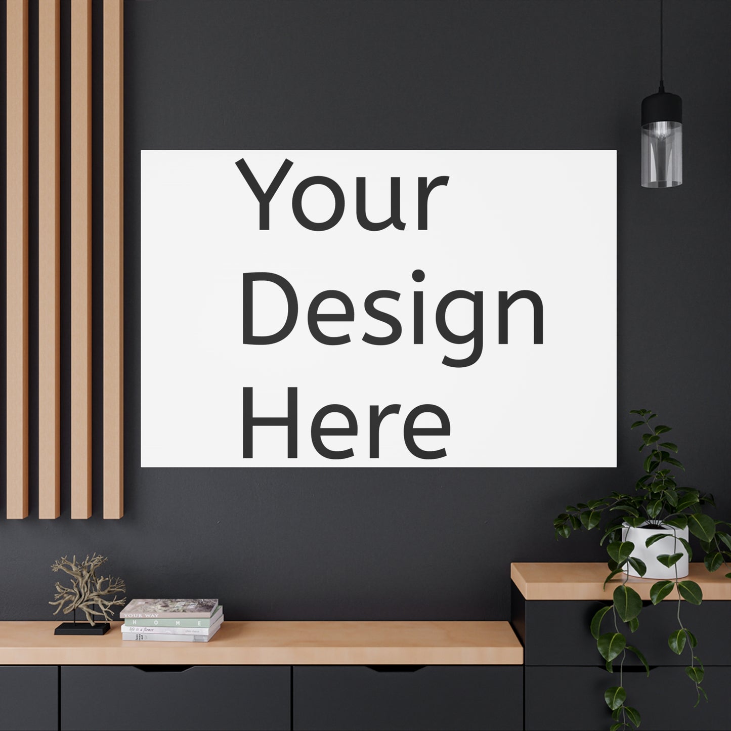 Custom Matte Canvas Wall Art, Personalized Home Decor, Gift for Friends, Custom Design Canvas, Wall Art for Living Room, Unique Art Prints