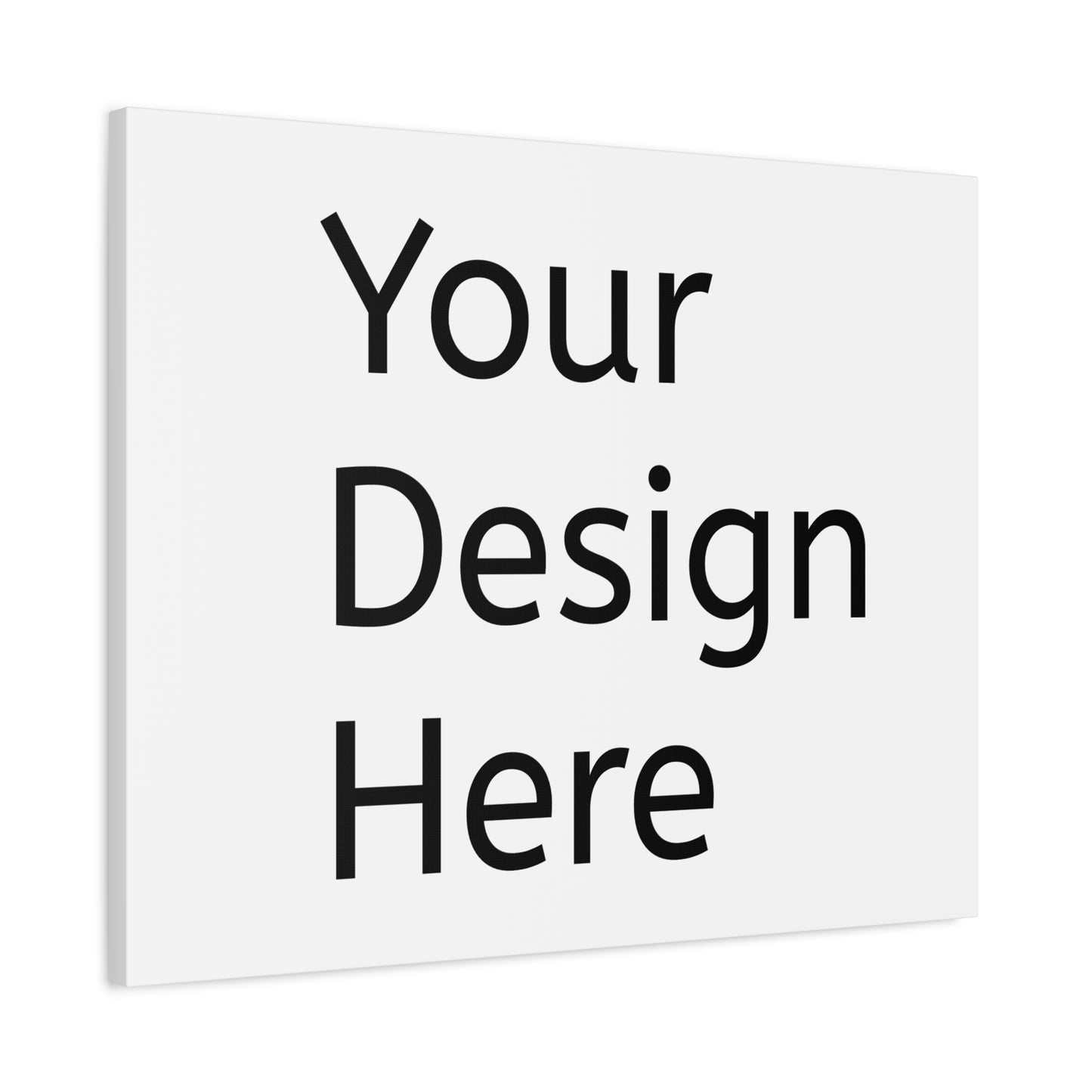 Custom Matte Canvas Wall Art, Personalized Home Decor, Gift for Friends, Custom Design Canvas, Wall Art for Living Room, Unique Art Prints