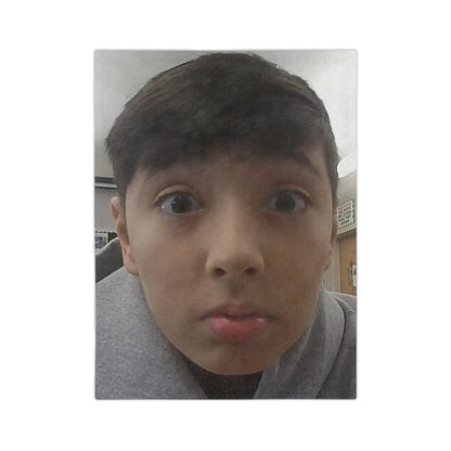 Personalized Photo Blanket - Custom Face Velveteen Throw