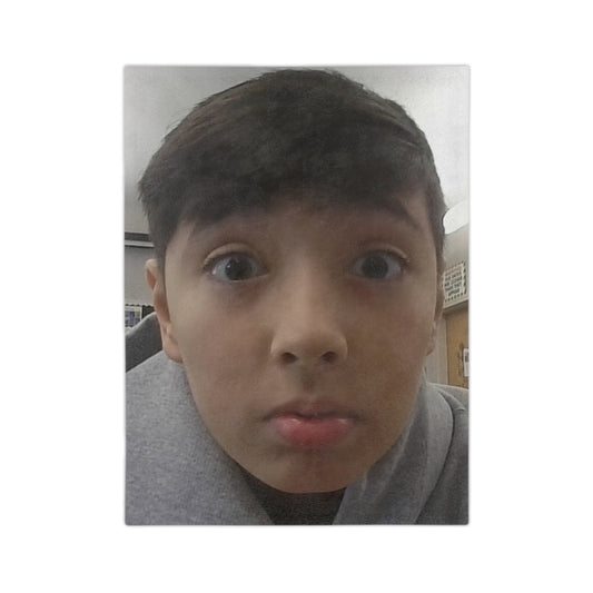 Personalized Photo Blanket - Custom Face Velveteen Throw