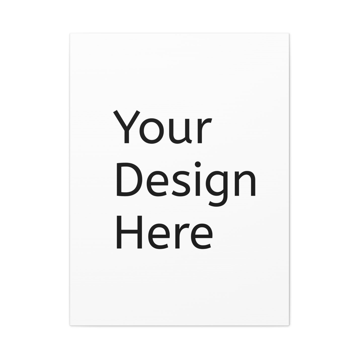 Custom Matte Canvas Wall Art, Personalized Home Decor, Gift for Friends, Custom Design Canvas, Wall Art for Living Room, Unique Art Prints