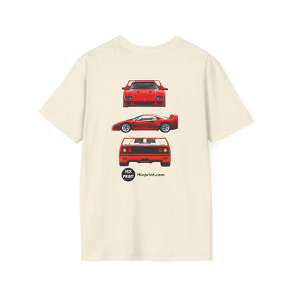 Ferrari F40 Unisex T-Shirt - Hixprint