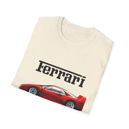 Ferrari F40 Unisex T-Shirt - Hixprint