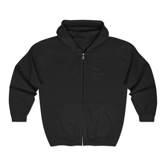 Personalized Unisex Heavy Blend Full Zip Hooded Sweatshirt