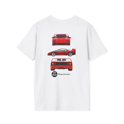 Ferrari F40 Unisex T-Shirt - Hixprint