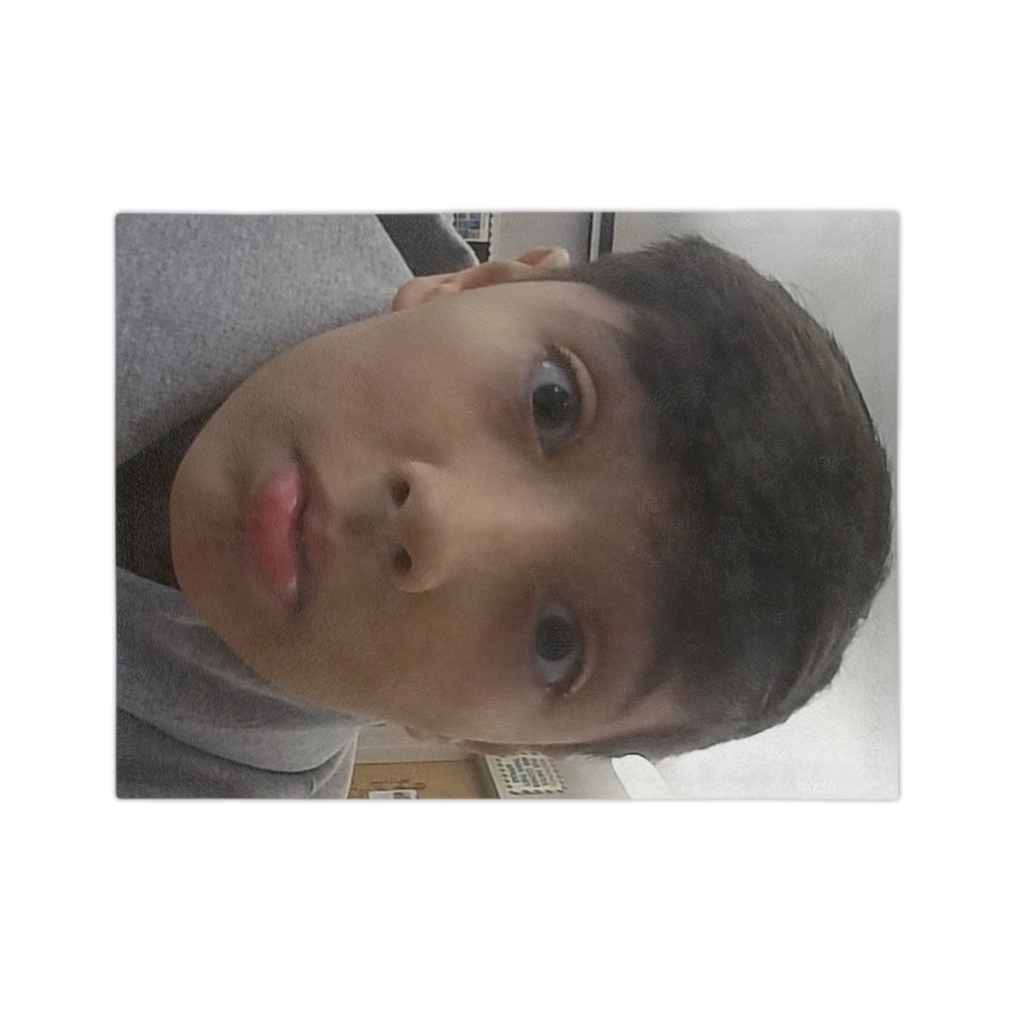 Personalized Photo Blanket - Custom Face Velveteen Throw