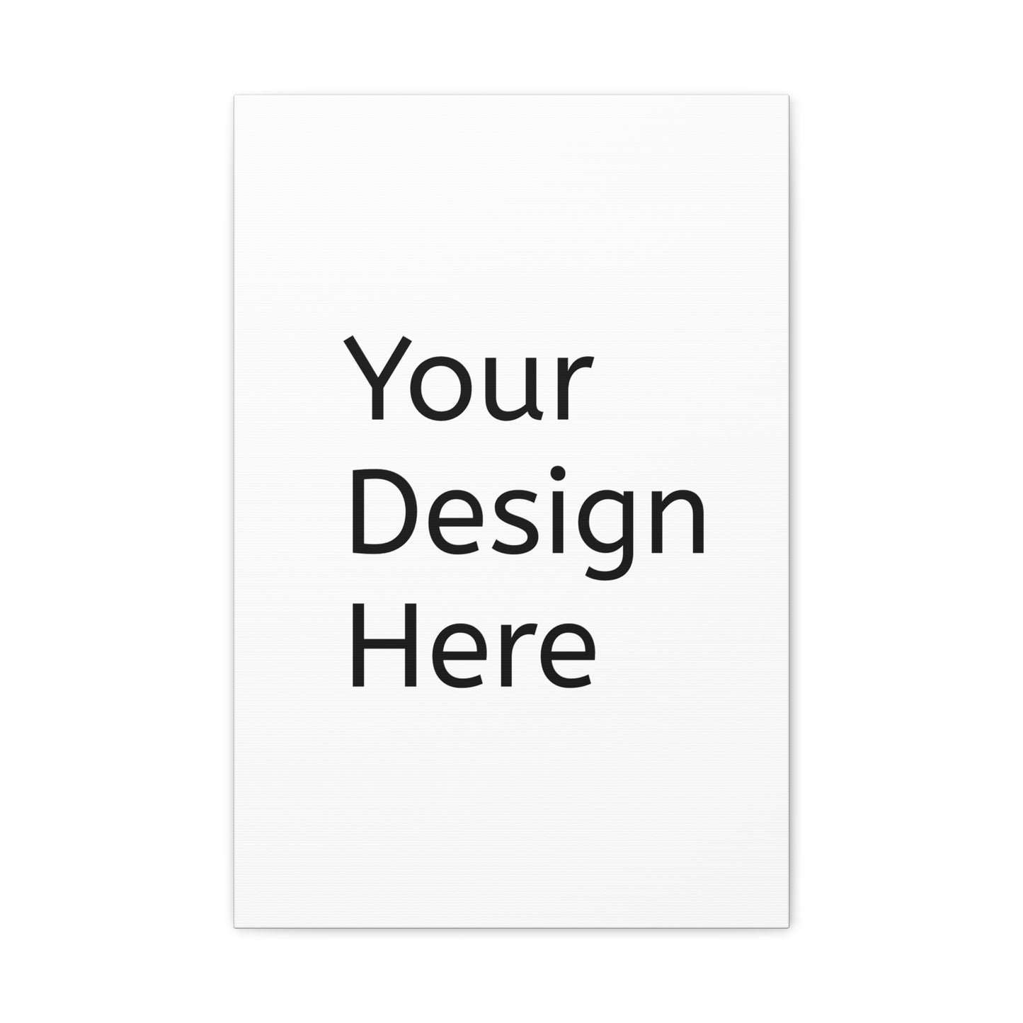 Custom Matte Canvas Wall Art, Personalized Home Decor, Gift for Friends, Custom Design Canvas, Wall Art for Living Room, Unique Art Prints