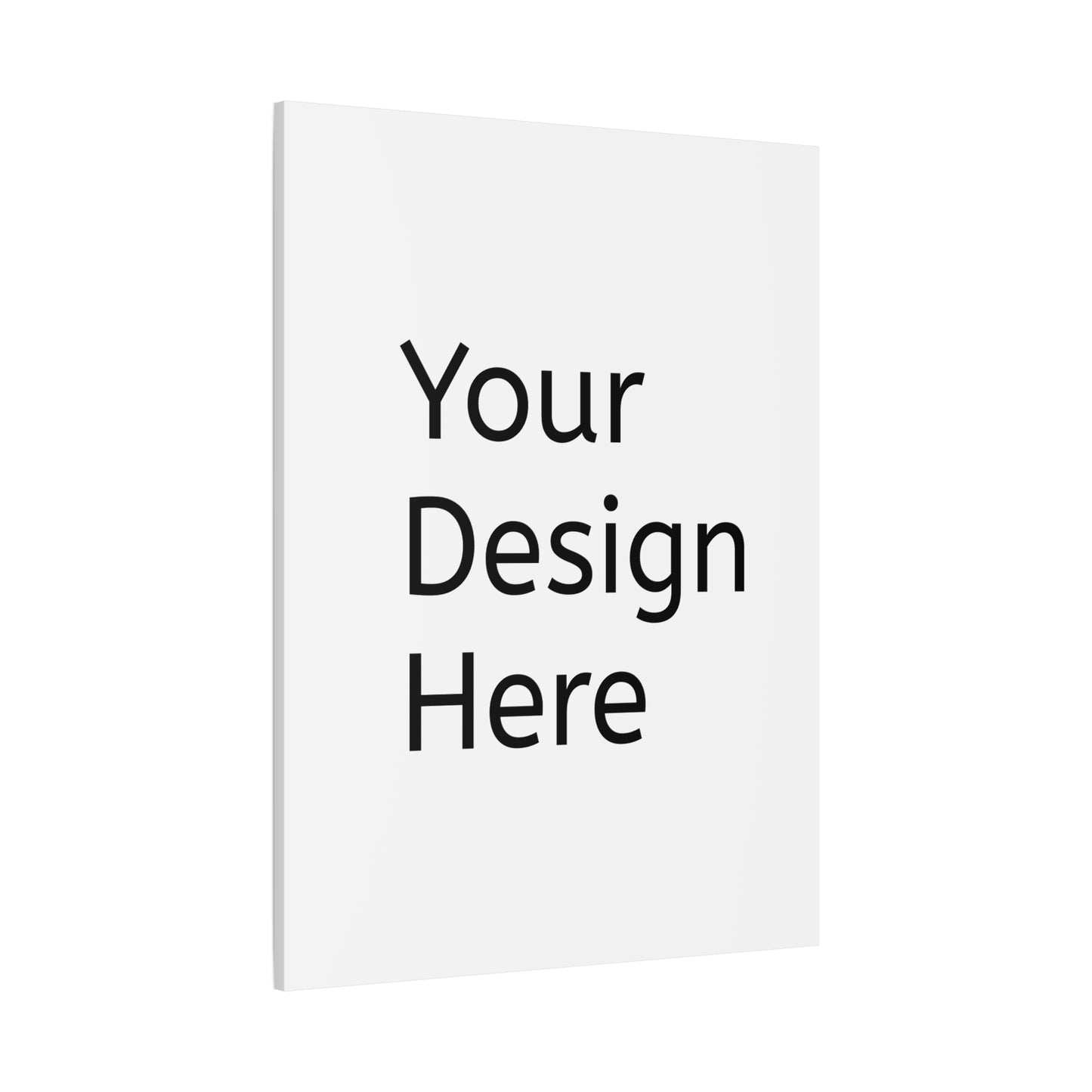 Custom Matte Canvas Wall Art, Personalized Home Decor, Gift for Friends, Custom Design Canvas, Wall Art for Living Room, Unique Art Prints