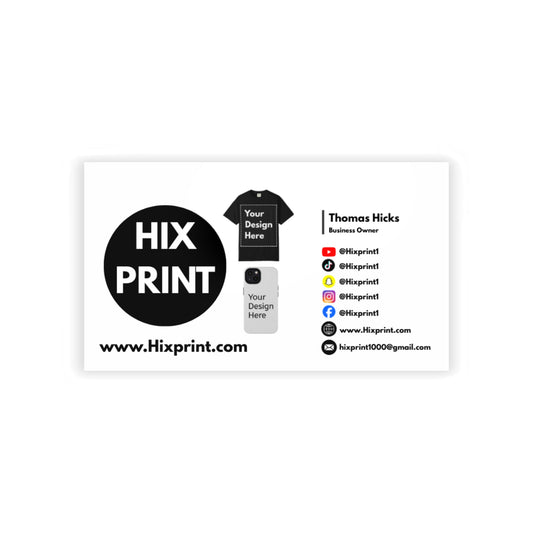 HixPrint Business Card Design #1